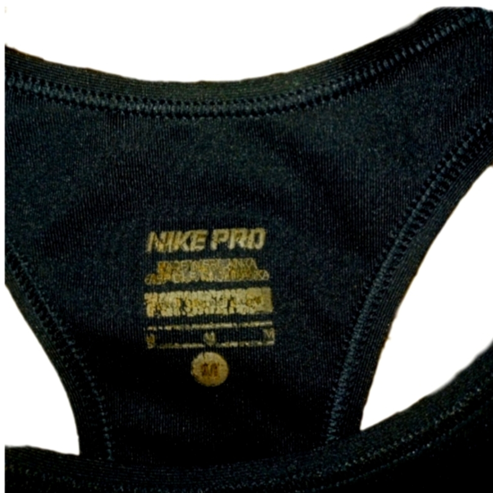 (3/$25) Nike Black Sports Bra - Picture 4 of 4